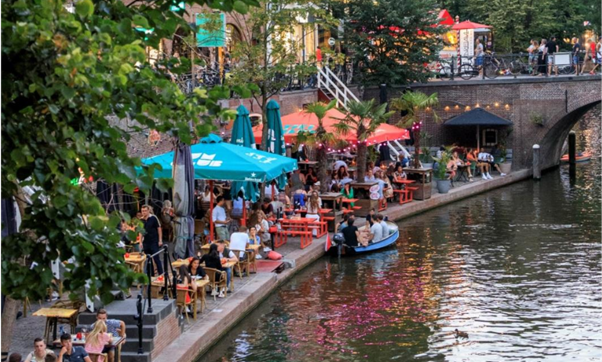 horeca langs de gracht